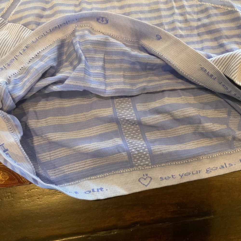 Lululemon Swiftly Tech Ls Crew Stripe ,Size 6,Col… - image 5